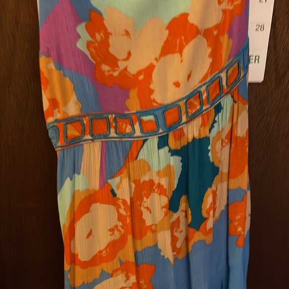 Brand new free people sundress no back just ties extra small no tag - Picture 4 of 4